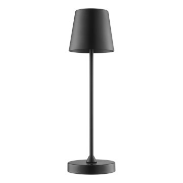 Brilliant - LED Stmívatelná nabíjecí dotyková venkovní stolní lampa ELORA LED/2,5W/5V 2700K 2600 mAh IP44 černá