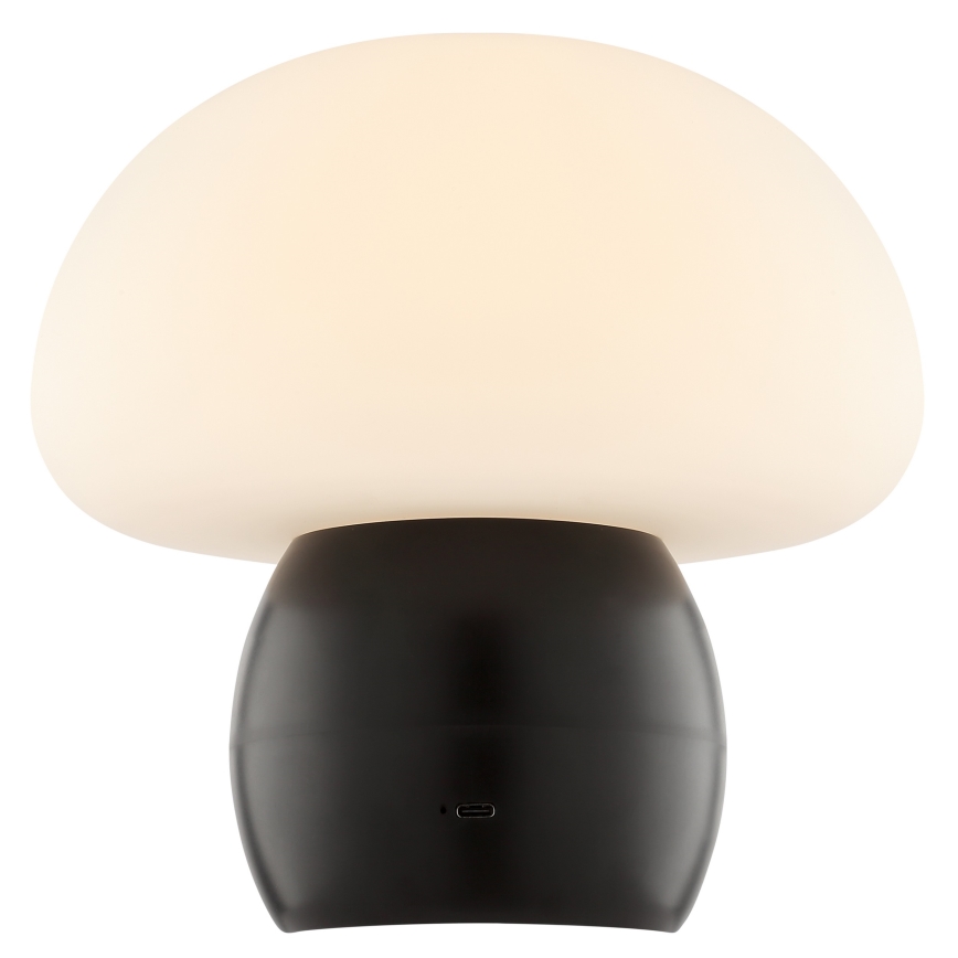 Brilliant - LED Stmívatelná nabíjecí dotyková stolní lampa DUPIS LED/2W/5V 2700K 1800 mAh černá