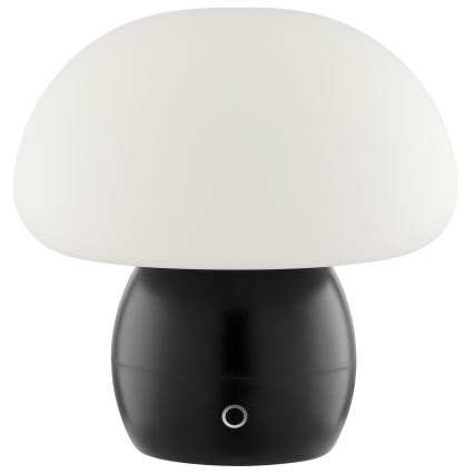 Brilliant - LED Stmívatelná nabíjecí dotyková stolní lampa DUPIS LED/2W/5V 2700K 1800 mAh černá