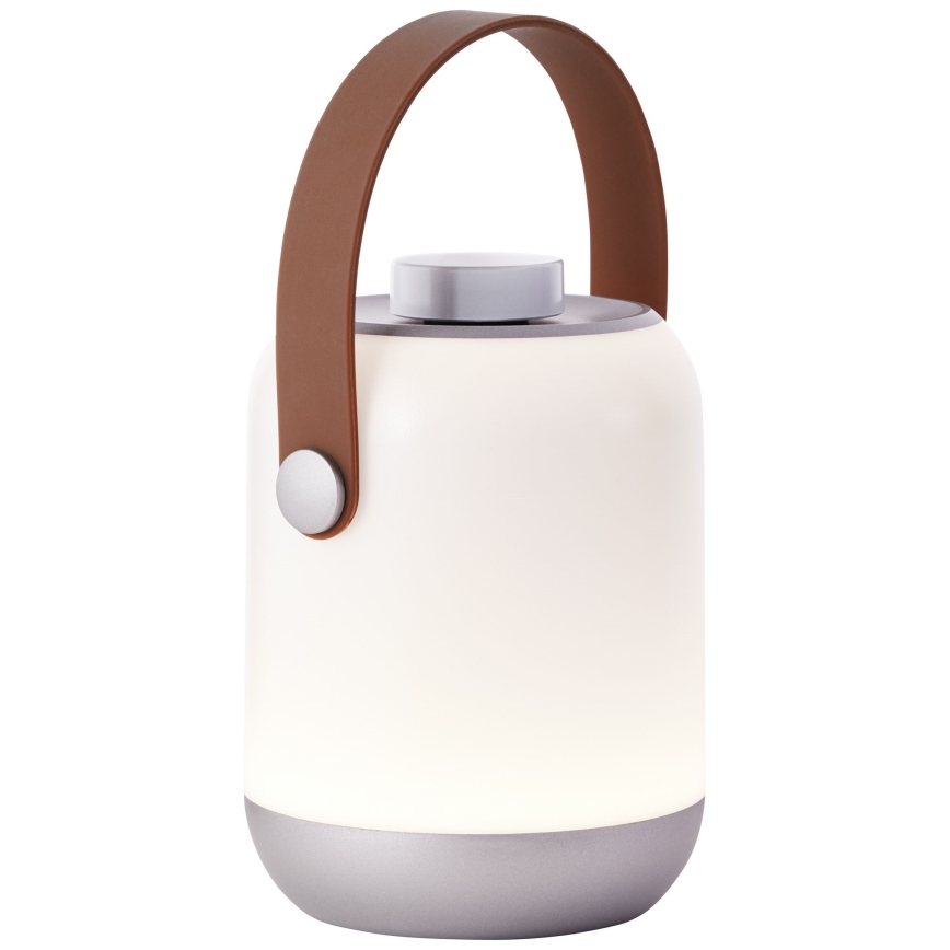 Brilliant - LED Stmívatelná venkovní stolní lampa GEMMA LED/1,9W/5V 1800 mAh IP44 bílá