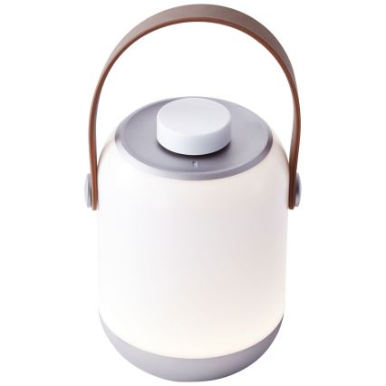 Brilliant - LED Stmívatelná venkovní stolní lampa GEMMA LED/1,9W/5V 1800 mAh IP44 bílá