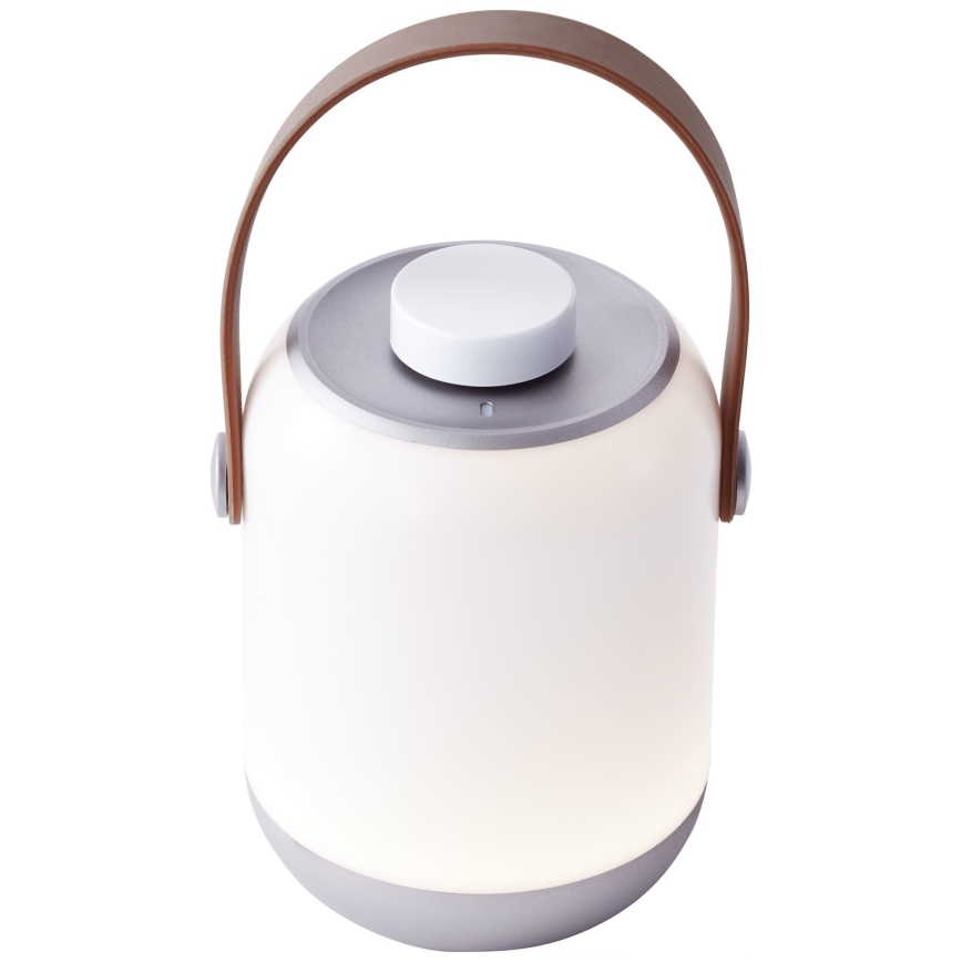 Brilliant - LED Stmívatelná venkovní stolní lampa GEMMA LED/1,9W/5V 1800 mAh IP44 bílá