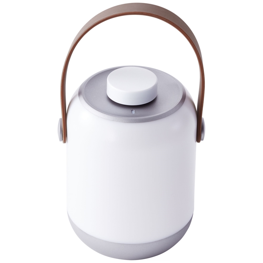 Brilliant - LED Stmívatelná venkovní stolní lampa GEMMA LED/1,9W/5V 1800 mAh IP44 bílá