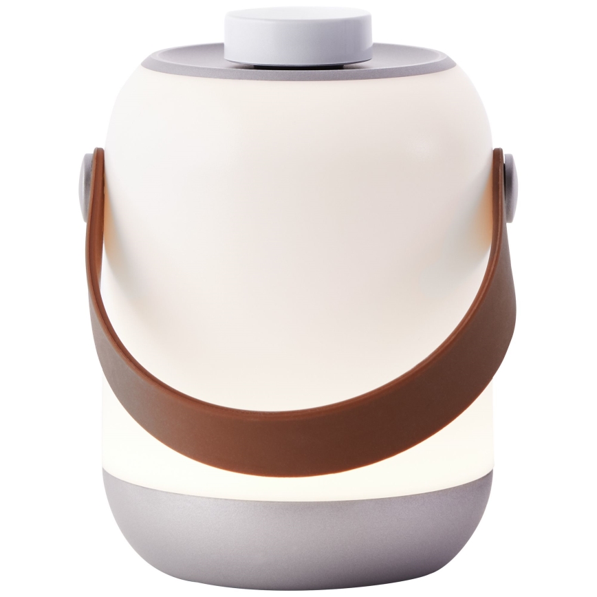 Brilliant - LED Stmívatelná venkovní stolní lampa GEMMA LED/1,9W/5V 1800 mAh IP44 bílá