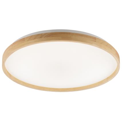 Brilliant - LED Stmívatelné stropní svítidlo ALSON LED/21W/230V 3000-6500K pr. 49,5 cm kaučukovník + dálkové ovládání