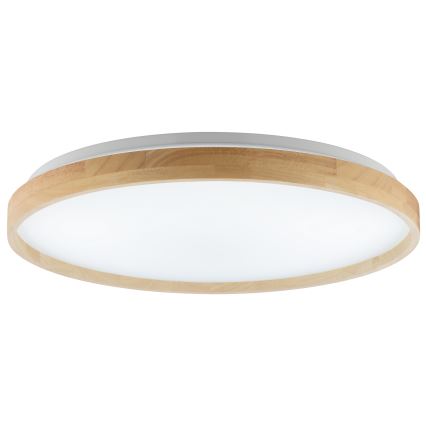 Brilliant - LED Stmívatelné stropní svítidlo ALSON LED/21W/230V 3000-6500K pr. 49,5 cm kaučukovník + dálkové ovládání