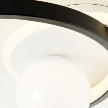 Brilliant - LED Stmívatelné stropní svítidlo ATLANTA LED/24W/230V černá/bílá