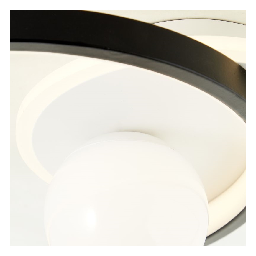 Brilliant - LED Stmívatelné stropní svítidlo ATLANTA LED/24W/230V černá/bílá