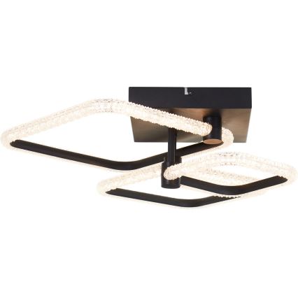 Brilliant - LED Stmívatelné stropní svítidlo AYDIN LED/30W/230V 3000-6500K černá + dálkové ovládání