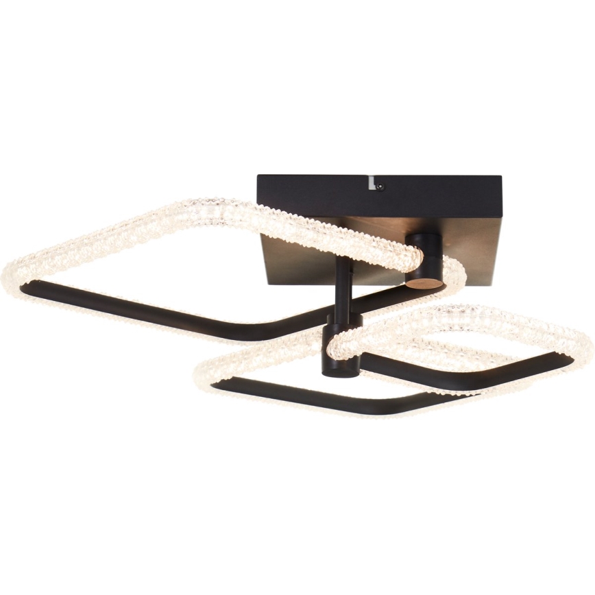 Brilliant - LED Stmívatelné stropní svítidlo AYDIN LED/30W/230V 3000-6500K černá + dálkové ovládání