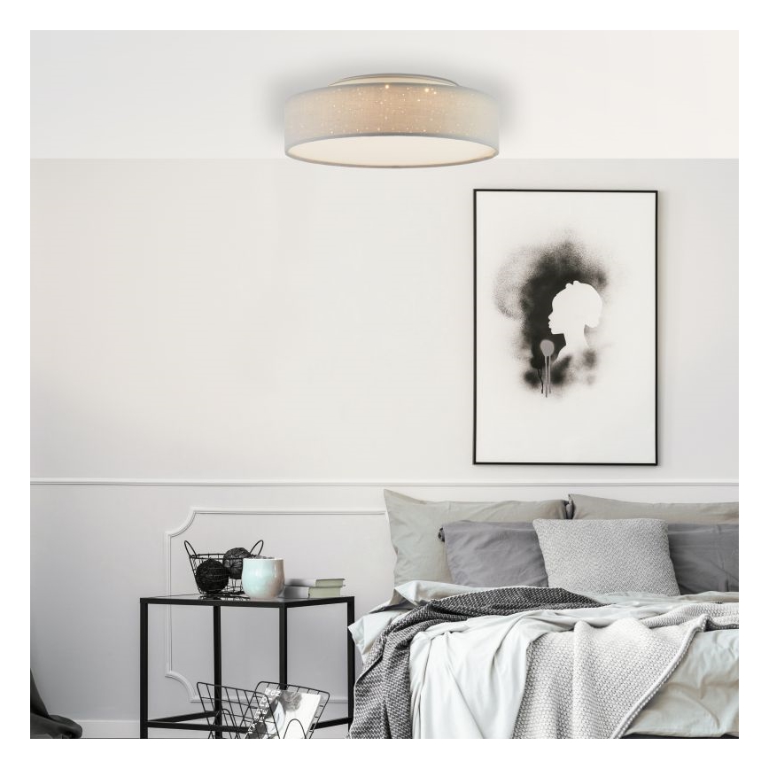 Brilliant - LED Stmívatelné stropní svítidlo BASKA LED/12W/230V pr. 38 cm 3000K