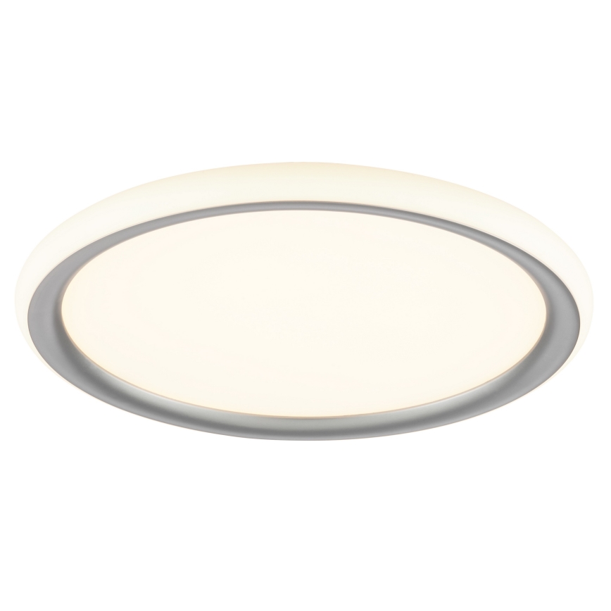 Brilliant - LED Stmívatelné stropní svítidlo CARLOZ LED/16W/230V pr. 30 cm bílá/ šedá