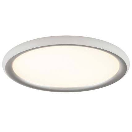 Brilliant - LED Stmívatelné stropní svítidlo CARLOZ LED/16W/230V pr. 30 cm bílá/ šedá