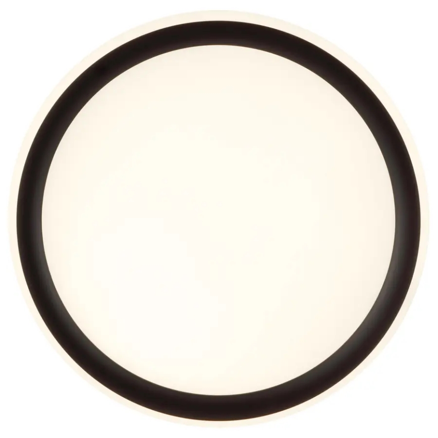 Brilliant - LED Stmívatelné stropní svítidlo CARLOZ LED/16W/230V pr. 30 cm bílá/černá