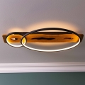 Brilliant - LED Stmívatelné stropní svítidlo PIRUS LED/30W/230V 30x70 cm gumovník