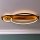 Brilliant - LED Stmívatelné stropní svítidlo PIRUS LED/30W/230V 30x70 cm gumovník