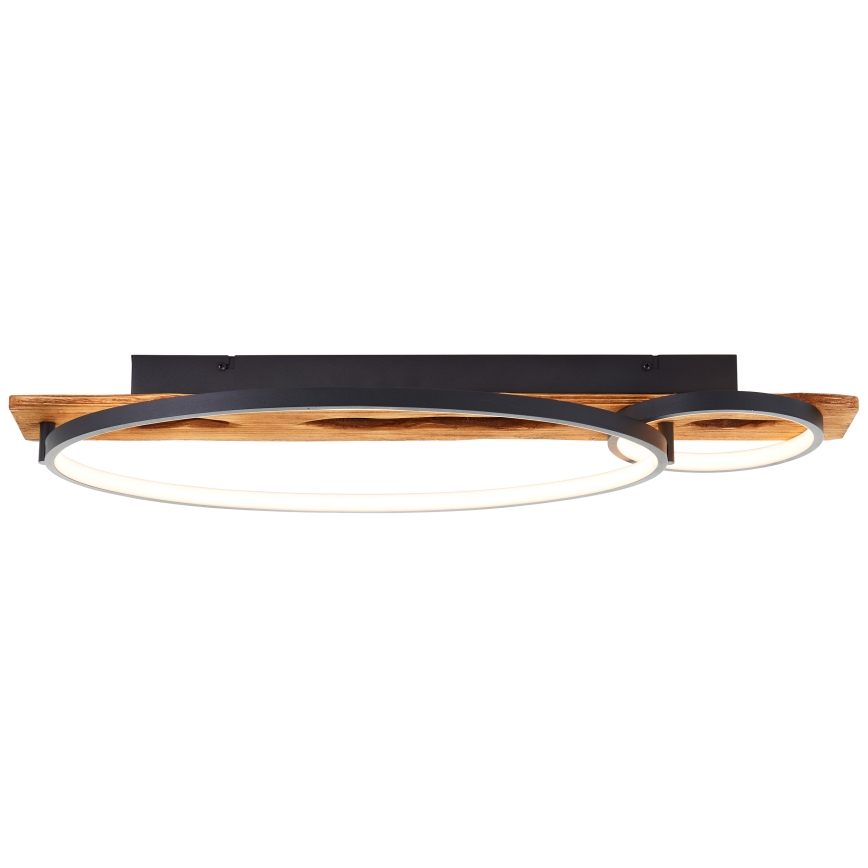 Brilliant - LED Stmívatelné stropní svítidlo PIRUS LED/30W/230V 30x70 cm gumovník