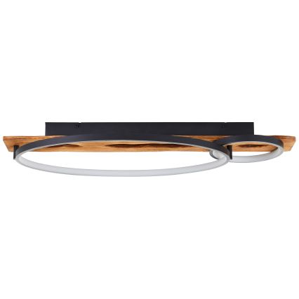 Brilliant - LED Stmívatelné stropní svítidlo PIRUS LED/30W/230V 30x70 cm gumovník