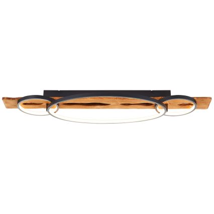 Brilliant - LED Stmívatelné stropní svítidlo PIRUS LED/40W/230V 30x90 cm gumovník