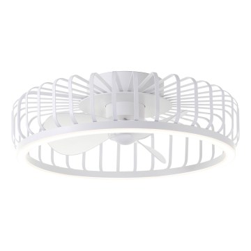 Brilliant - LED Stmívatelné stropní svítidlo s ventilátorem CAPO LED/36W/230V 2700-6500K pr. 48 cm bílá + dálkové ovládání