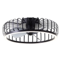 Brilliant - LED Stmívatelné stropní svítidlo s ventilátorem CAPO LED/36W/230V 2700-6500K pr. 48 cm černá + dálkové ovládání