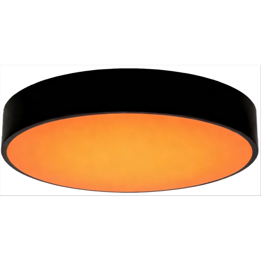 Brilliant - LED Stmívatelné stropní svítidlo SLIMLINE LED/50W/230V 1800-6500K pr. 49 cm černá + dálkové ovládání