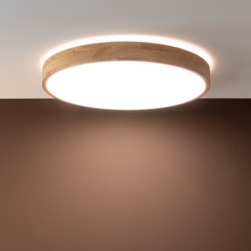 Brilliant - LED Stmívatelné stropní svítidlo SLIMLINE LED/60W/230V 3000-6500K pr. 45 cm gumovník + dálkové ovládání