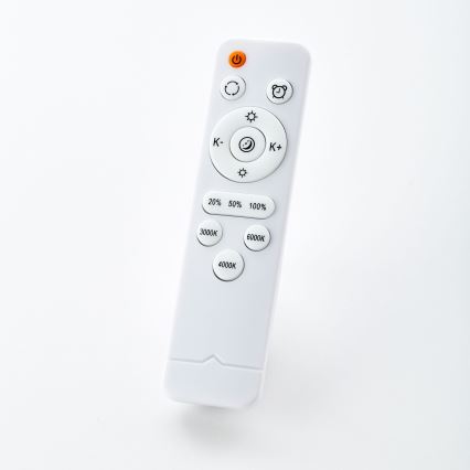 Brilliant - LED Stmívatelné stropní svítidlo SLIMLINE LED/60W/230V 3000-6500K pr. 45 cm gumovník + dálkové ovládání