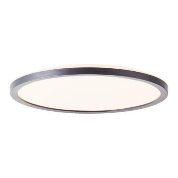 Brilliant - LED Stmívatelné stropní svítidlo SORELL LED/18W/230V 3000-6500K pr. 29 cm černá + dálkové ovládání