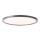 Brilliant - LED Stmívatelné stropní svítidlo SORELL LED/18W/230V 3000-6500K pr. 29 cm černá + dálkové ovládání