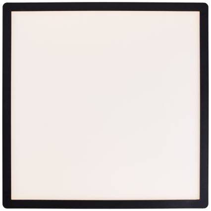 Brilliant - LED Stmívatelné stropní svítidlo SORELL LED/24/230V 3000-6500K 42x42 cm černá + dálkové ovládání