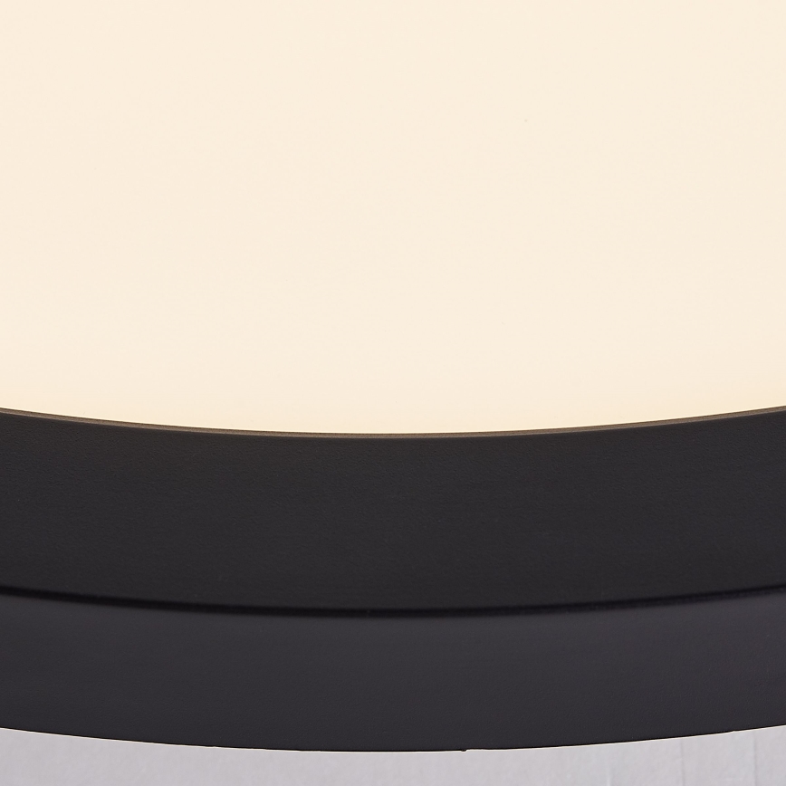 Brilliant - LED Stmívatelné stropní svítidlo TUCO LED/33W/230V 3000-6500K pr. 50 cm černá + dálkové ovládání