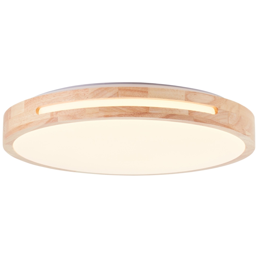 Brilliant - LED Stmívatelné stropní svítidlo WOODBURY LED/24W/230V pr. 39 cm gumovník