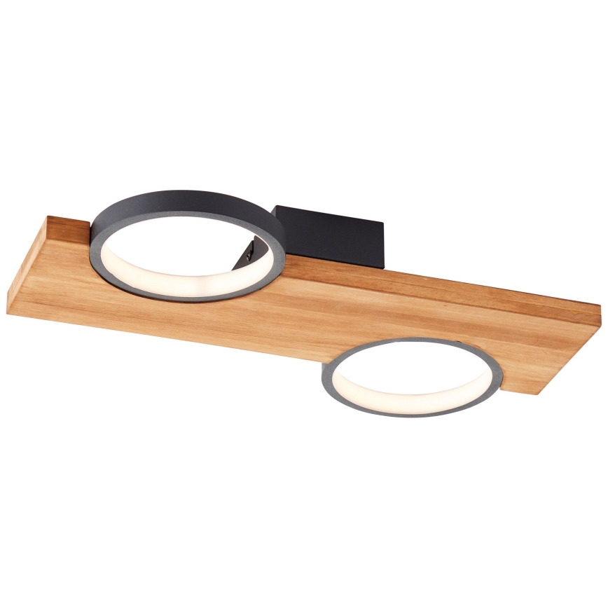 Brilliant - LED Stropní svítidlo CHEESY LED/14W/230V borovice - FSC certifikováno
