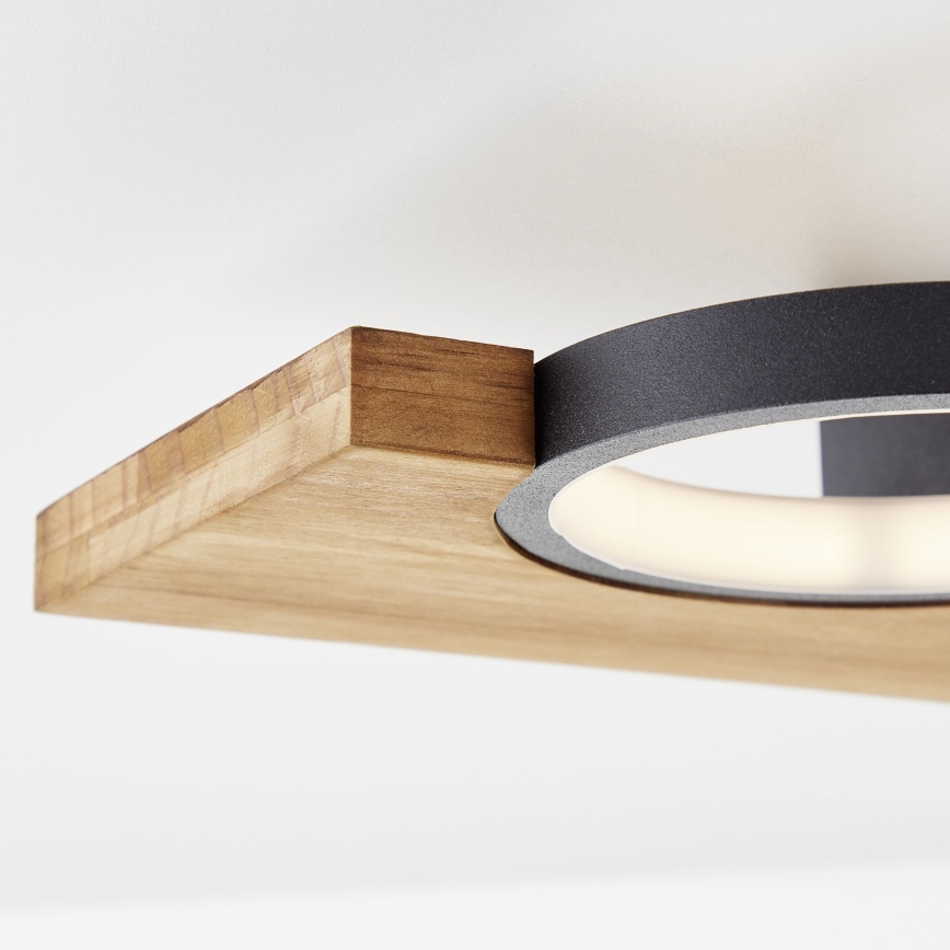 Brilliant - LED Stropní svítidlo CHEESY LED/14W/230V borovice - FSC certifikováno