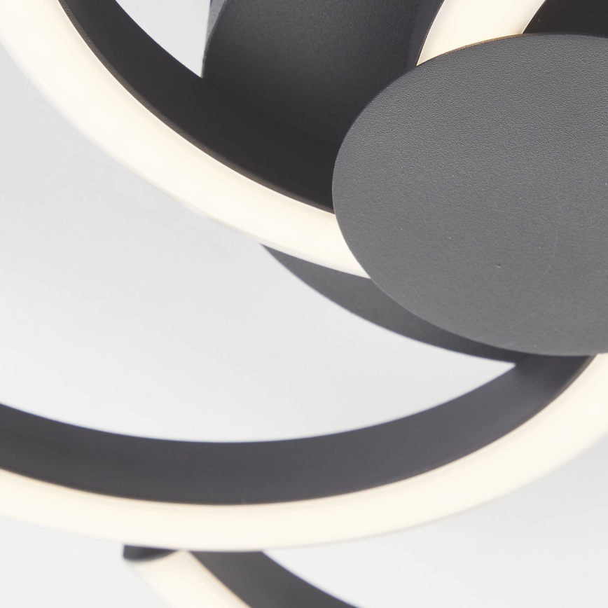 Brilliant - LED Stropní svítidlo FICO LED/22W/230V pr. 34 cm černá