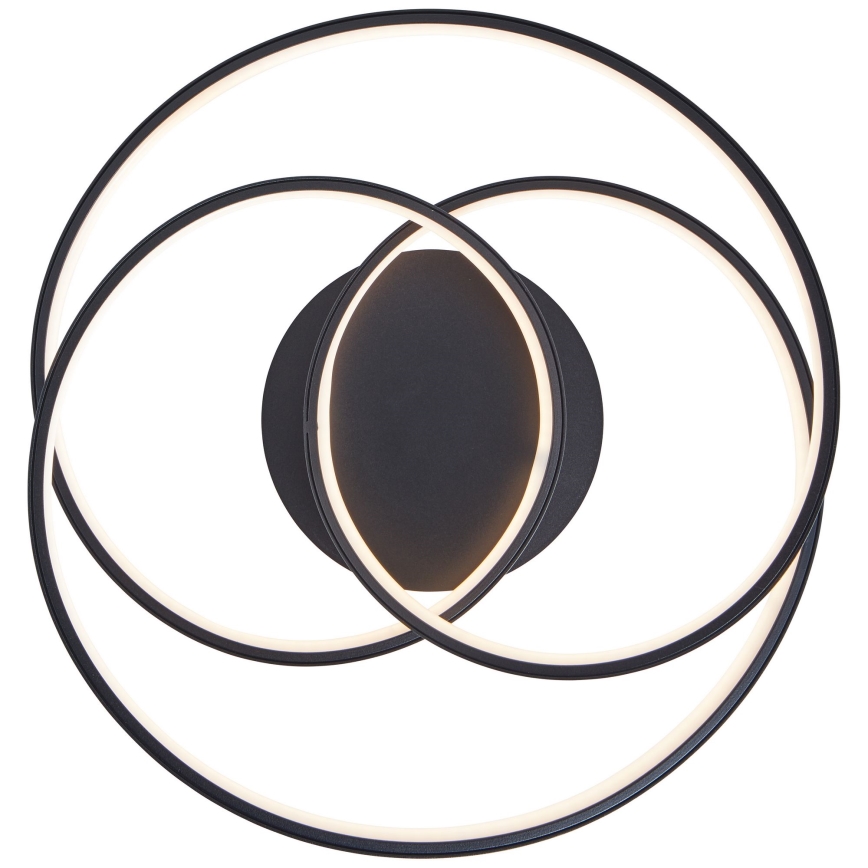 Brilliant - LED Stropní svítidlo LABYRINTH LED/40W/230V pr. 39,5 cm černá