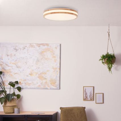 Brilliant - LED Stropní svítidlo LASKOS LED/22W/230V pr. 38 cm gumovník