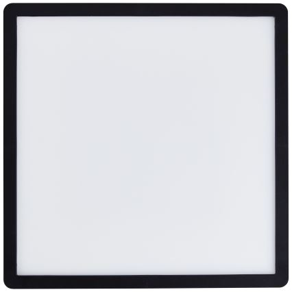 Brilliant - LED Stropní svítidlo MILTON LED/18W/230V 29,3x29,3 cm černá