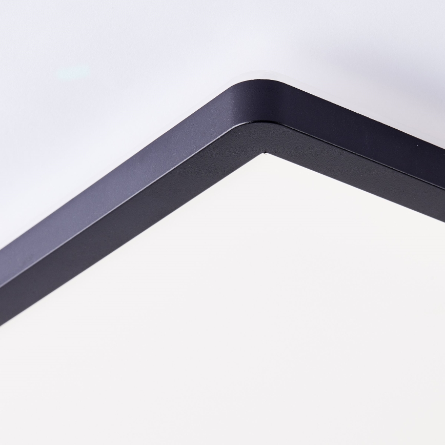 Brilliant - LED Stropní svítidlo MILTON LED/18W/230V 29,3x29,3 cm černá