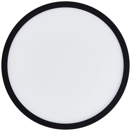 Brilliant - LED Stropní svítidlo MILTON LED/18W/230V pr. 29,3 cm černá