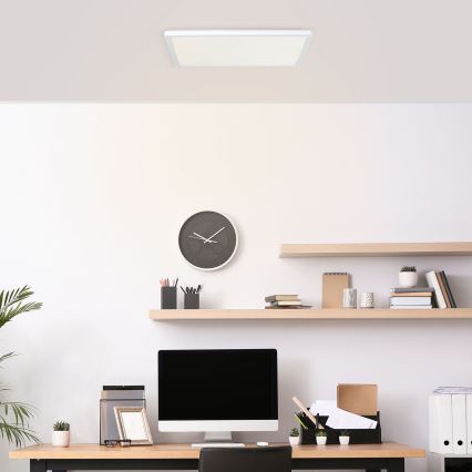 Brilliant - LED Stropní svítidlo MILTON LED/24W/230V 42x42 cm bílá