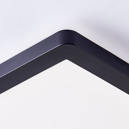 Brilliant - LED Stropní svítidlo MILTON LED/24W/230V 42x42 cm černá