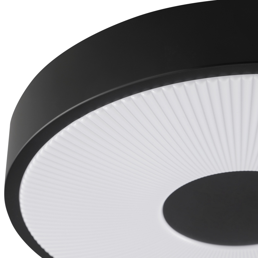 Brilliant - LED Stropní svítidlo RAKIN LED/18W/230V pr. 33,5 cm černá