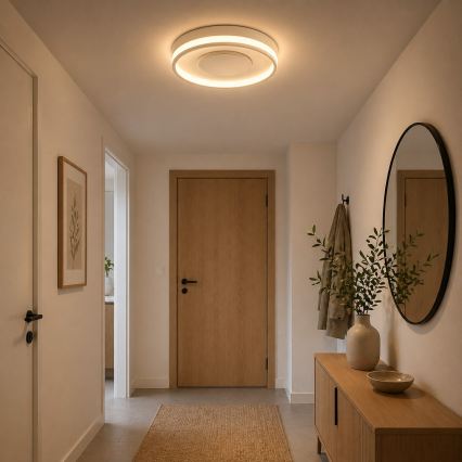 Brilliant - LED Stropní svítidlo REVOLA LED/33W/230V 3000/4000/6500K pr. 40 cm béžová
