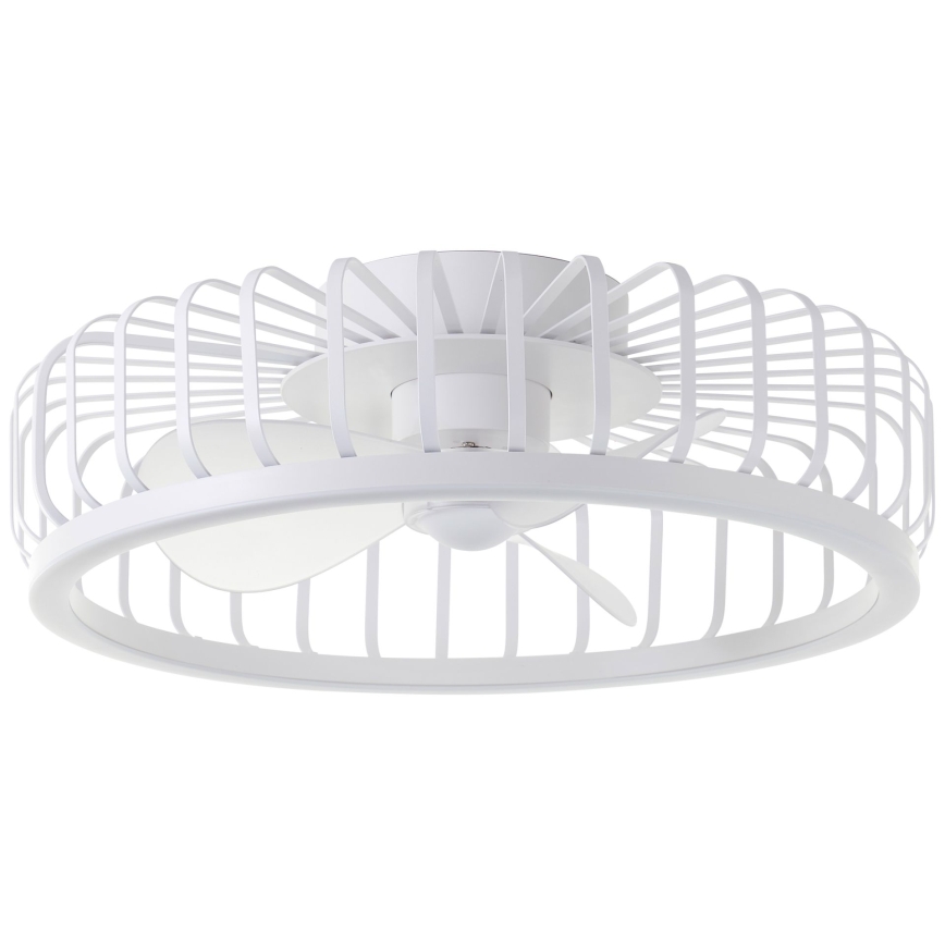 Brilliant - LED Stmívatelné stropní svítidlo s ventilátorem CAPO LED/36W/230V 2700-6500K pr. 48 cm bílá + dálkové ovládání