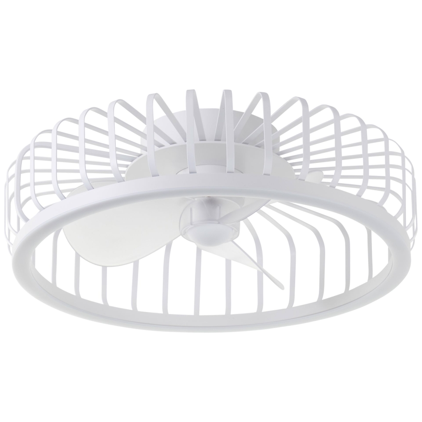Brilliant - LED Stmívatelné stropní svítidlo s ventilátorem CAPO LED/36W/230V 2700-6500K pr. 48 cm bílá + dálkové ovládání