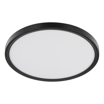 Brilliant - LED Stropní svítidlo se senzorem pohybu a soumraku GALO LED/26W/230V pr. 40 cm černá