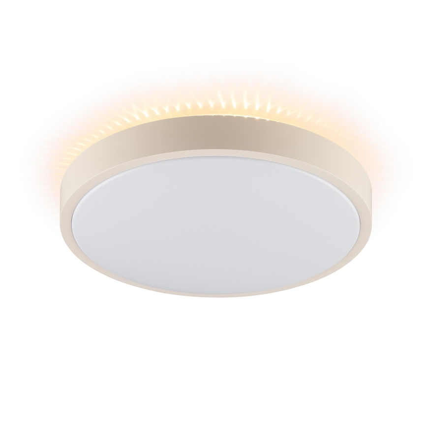 Brilliant - LED Stropní svítidlo SOLISTRA LED/18W/230V pr. 34,5 cm béžová
