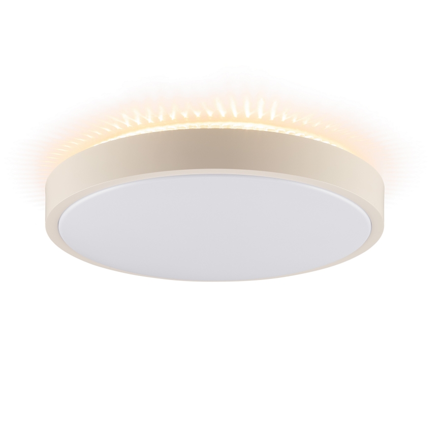 Brilliant - LED Stropní svítidlo SOLISTRA LED/18W/230V pr. 34,5 cm béžová